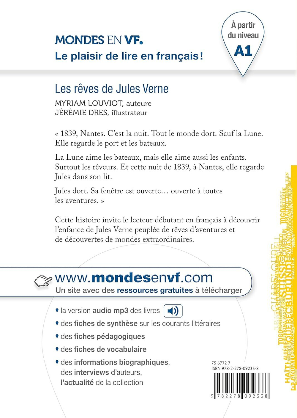 Mondes en VF - Les rêves de Jules Verne - Niv. A1