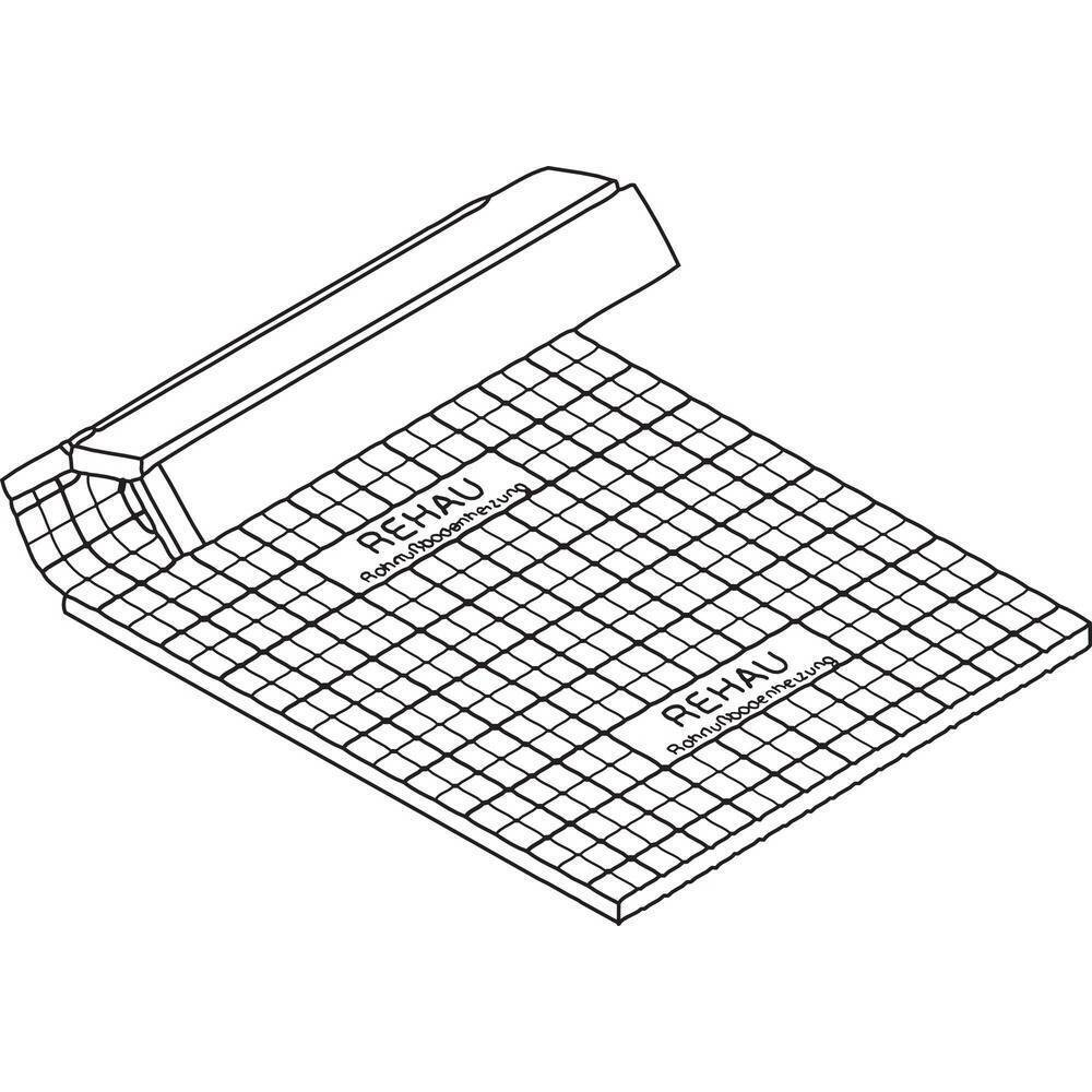 Мат REHAU ППС 70-2 для крепления гарпун-скоб, плита (12003831001)
