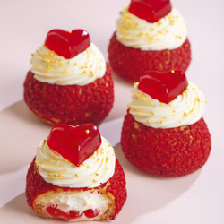 Мармелад со вкусом вишни "Сердце 3D", 100 гр