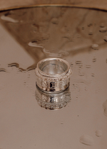 Кольцо «Зодиак» с белыми цирконами