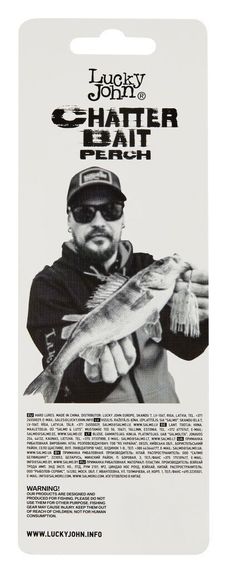Чаттербейт Lucky John CHATTERBAIT PERCH 18.0г 007