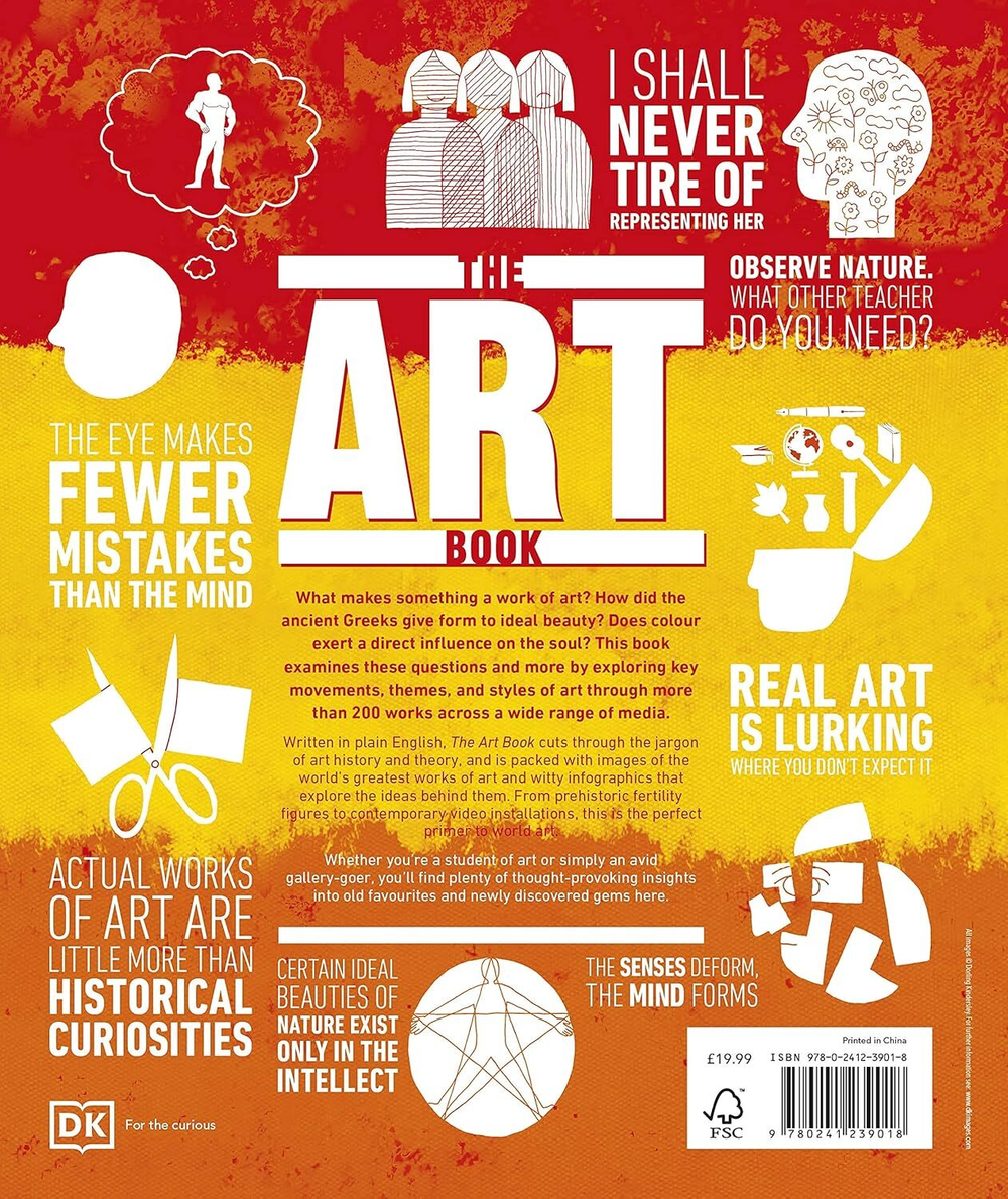 The Art Book: Big Ideas Simply Explained Hardcover
