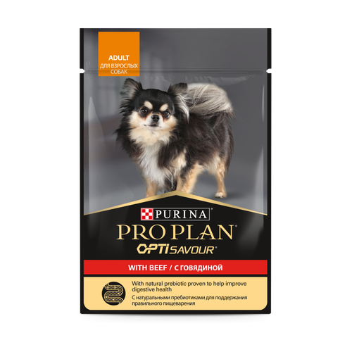 Pro plan корм консервированный для взрослых собак мелких пород optisavour adult