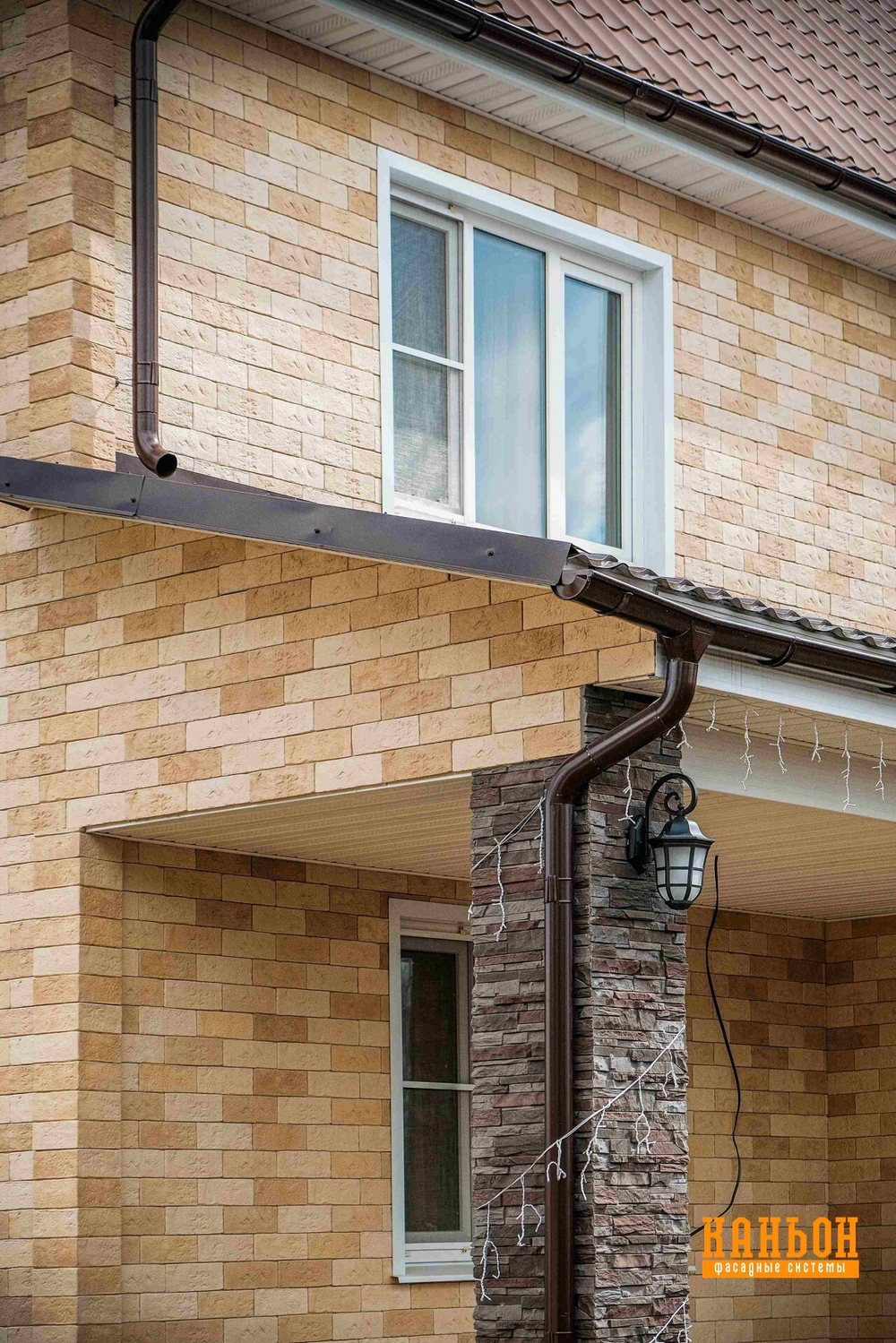 Навесной декоративный камень Каньон, коллекция Канзас