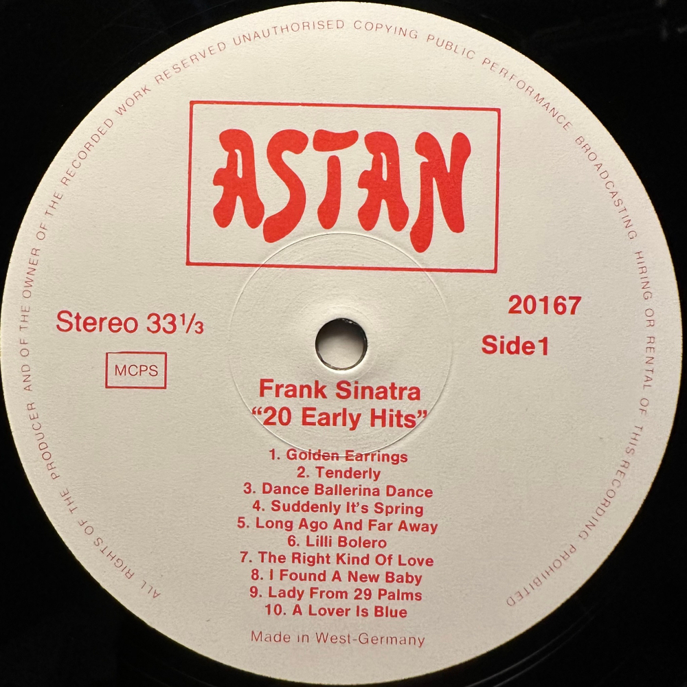 Frank Sinatra ‎– Frank Sinatra 2LP (Германия)