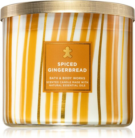 Bath & Body Works Spiced Gingerbread - ароматическая свеча И. /   411  g  / GTIN 667557458229