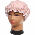 Шапочка для душа «Ultramarine - Aqua tenderness», микс 6 цветов, d-24 см (двухслойная, с мягкой резинкой)