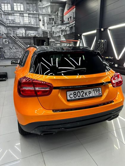 Carbins Color PPF Racing Orange CP 04 оранжевая цветная полиуретановая защитная антигравийная пленка