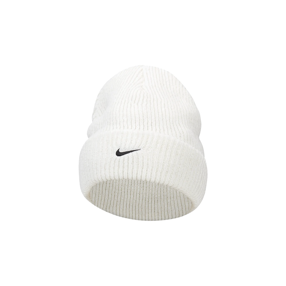 Шапка Nike Peak Tall Cuff Swoosh Beanie White