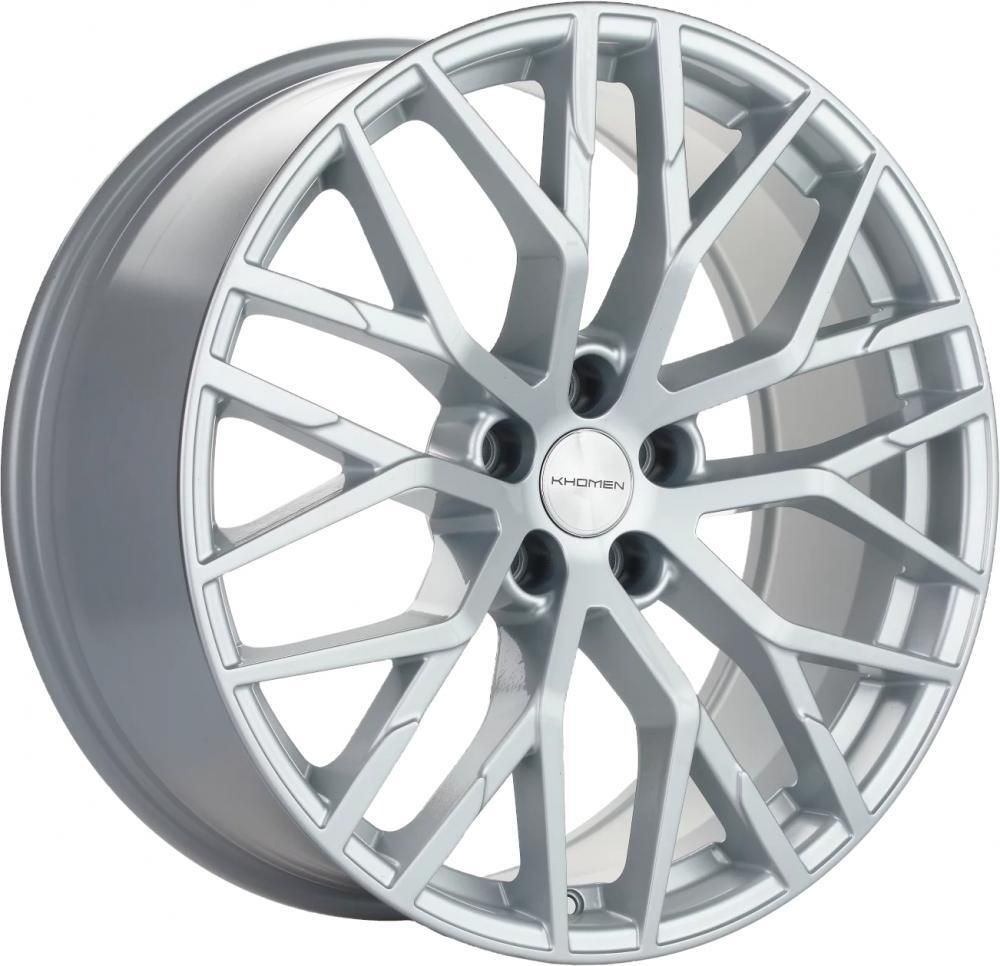 Khomen 2005 8.5x20 5x112 ET 33 Dia 66.5 (brilliant silver)