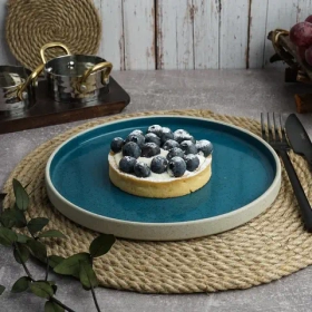 Тарелка с бортом Blue Taiga 20,5*1,7 см, P.L. Proff Cuisine