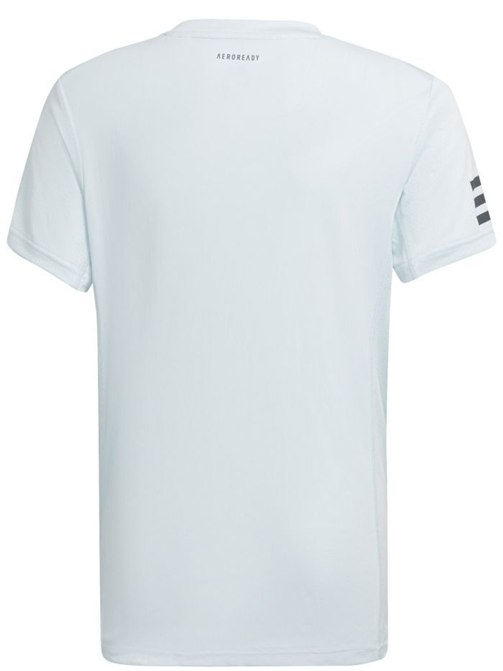 Футболка для мальчика теннисная Adidas B Club 3 Stripes Tee - almost blue