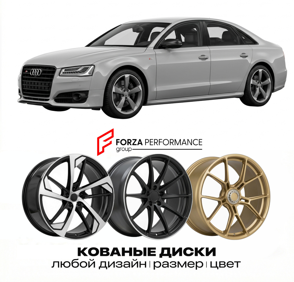КОВАНЫЕ ДИСКИ для Audi S8 D4 Plus 2015-2018 Ауди