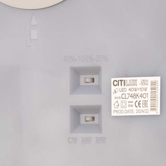 Потолочный светодиодный светильник Citilux Norma CL748K401