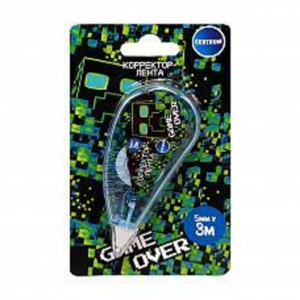 Корректор-лента 5мм.х3м. "My game" блист. (Центрум)