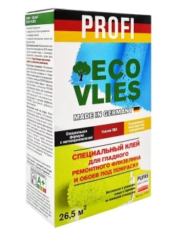 Клей Ecovlies (Экофлиз) для малярного флизелина, обоев под покраску и стеклохолста Pufas