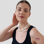 Ожерелье из барочного жемчуга