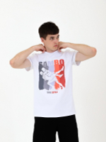 Футболка для САМБО белая мод.2