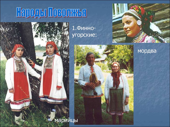 Поволжский экономический район. Социально-экономическая карта.