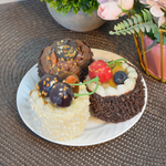 Тарелка десертная 15см Кристалл, стеклокерамика Daniks, BY23HP60