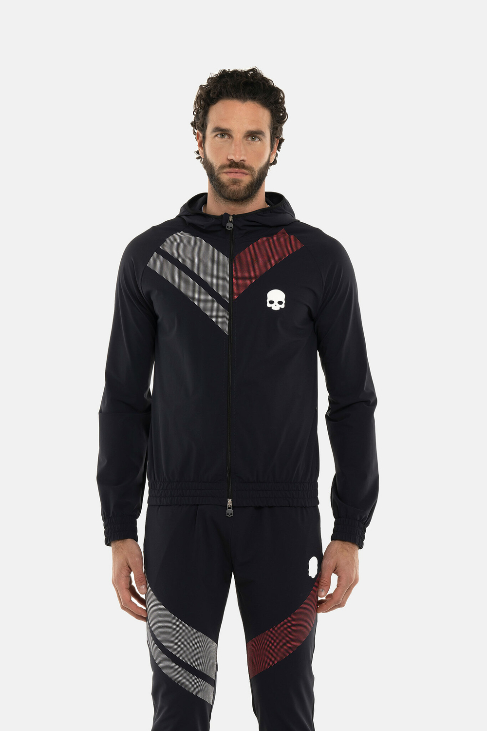 Худи HYDROGEN SPORT STRIPES TECH FZ (TZ0005)