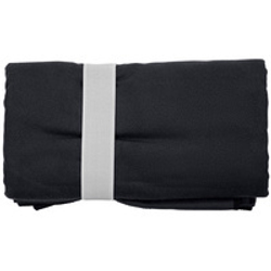 Спортивное полотенце Vigo Medium, черное