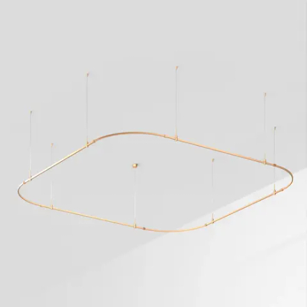 Основание ART-APRIORI-QUADRAT-SOFT-HANG-3500x3500 (GD) (Arlight, IP20 Металл, 3 года) 048514