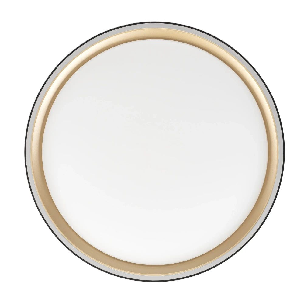 Citilux BOSS CL751251G LED RGB Светильник с пультом Чёрный с Золотом