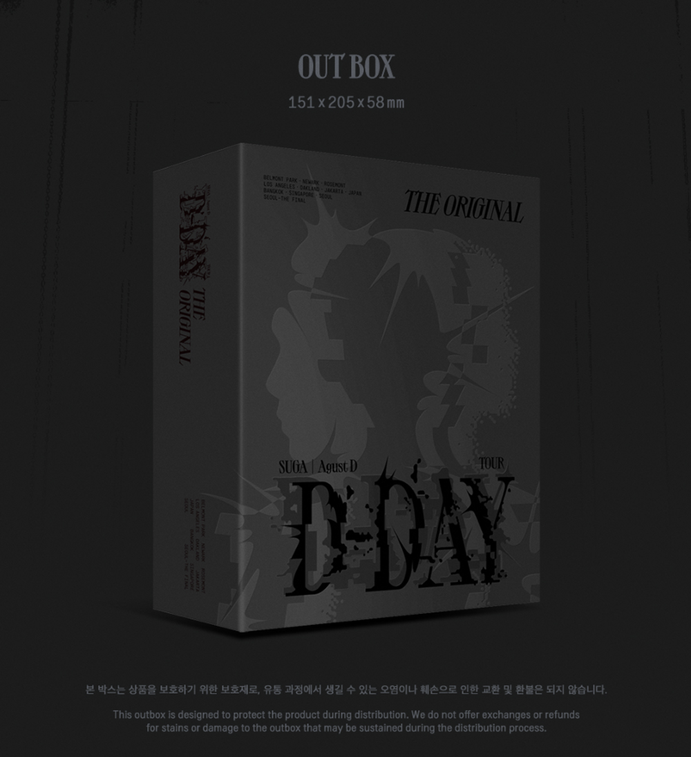 Фильм SUGA - [Agust D TOUR 'D-DAY' The Original]