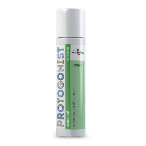 Шоколадный велюр PROTOGONIST, Зеленый, 100мл., WildCherry