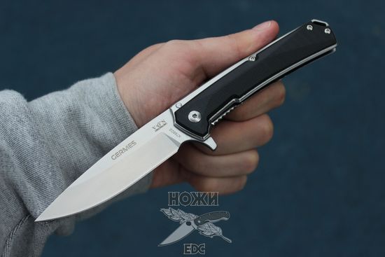 Складной нож VN "GERMES" K795D2 c клинком из стали D2, рукоять G10