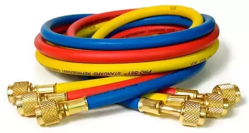 Заправочные шланги CPS HS3 (0.9 м; 1/4" SAE; 3 шт.)