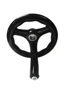 Маховик бакелитовый UnitMC с ручкой 100301.3 125х12