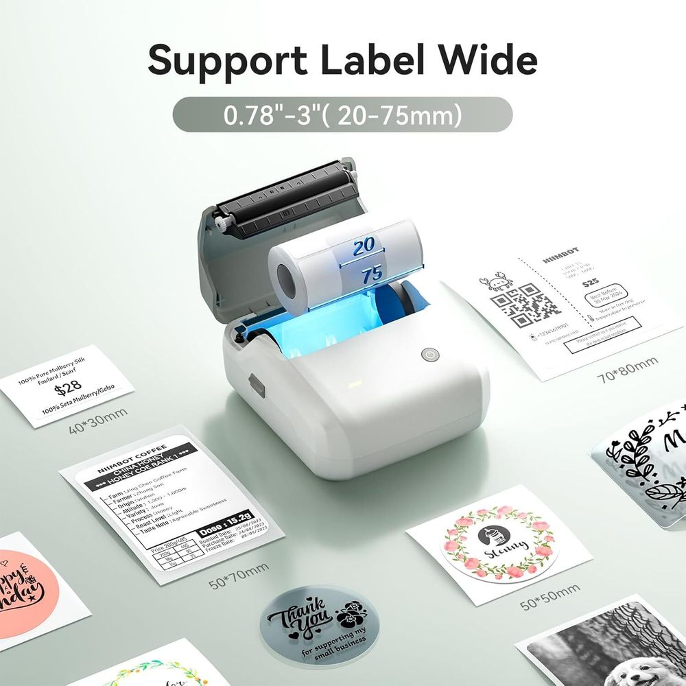 Принтер  NIIMBOT B31 Light grey