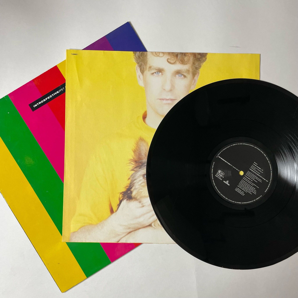 Винтажная виниловая пластинка LP Pet Shop Boys Introspective (Germany 1988) Domino Dancing