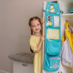 Кармашки для детского сада на резинке. Единорог