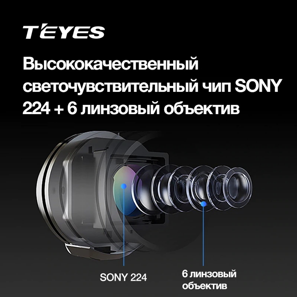 Камера Teyes AHD 1080p на ножке