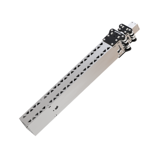 2 Stage Box Tube Slide Kit (330, Unpocketed)