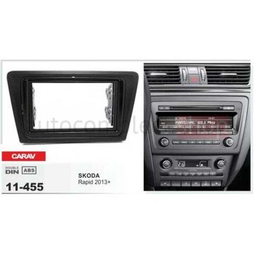 Рамка переходная CARAV 11-455 Skoda Rapid