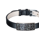 Браслет Fiore Luna на кожаном черном ремешке CB03209-2A S