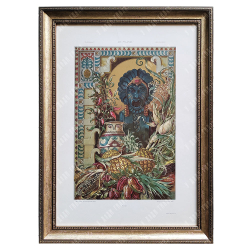 Седер А. Растения. Гравюра из книги «Растения в искусстве и торговле». Литография, 1890.