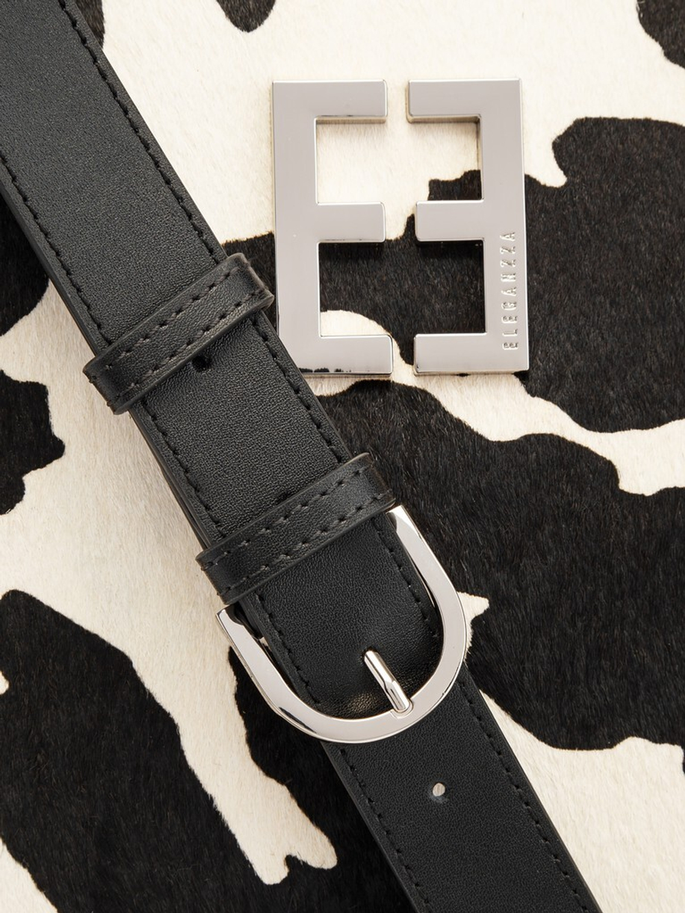 Сумка ELEGANZZA Z9261-8289, черно-белый