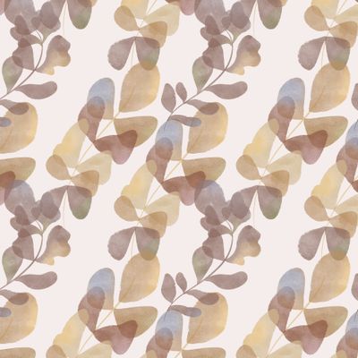 Акварельные листья