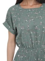 Платье Сабрина (гофре,оливка) Diolche