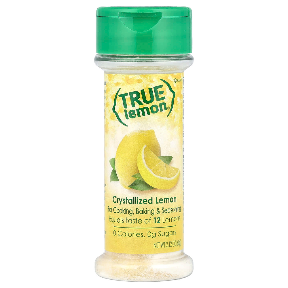 True Citrus, True Lemon®, кристаллизованный лимон, 60 г (2,12 унции)