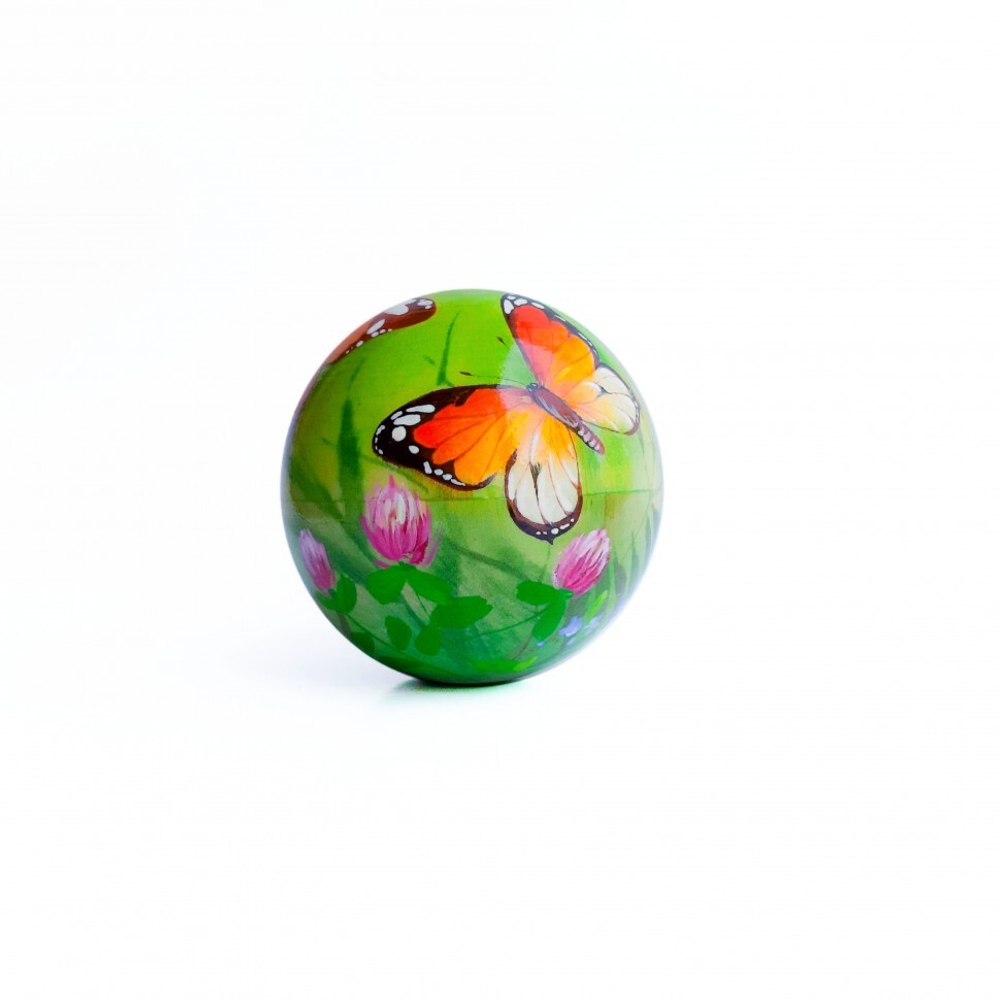 Шар звенящий Бабочка на лугу