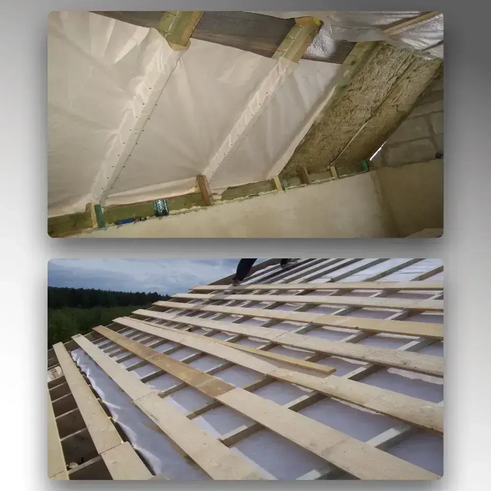 Пароизоляция SUPERSPAN B 70m2/ Паровой барьер для стен