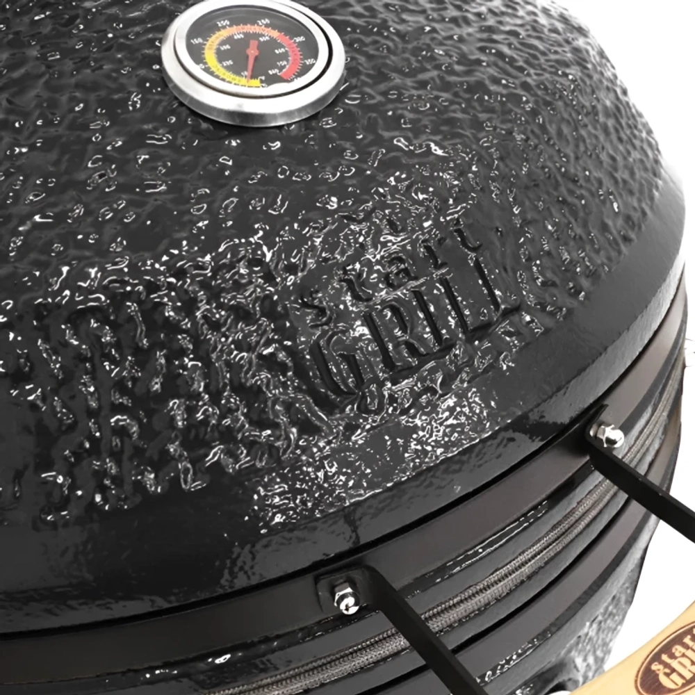 Start Grill SG 24 PRO CFG CHEF керамический гриль 61 см/24 дюйма (черный) SG24PROCFGCHEFB