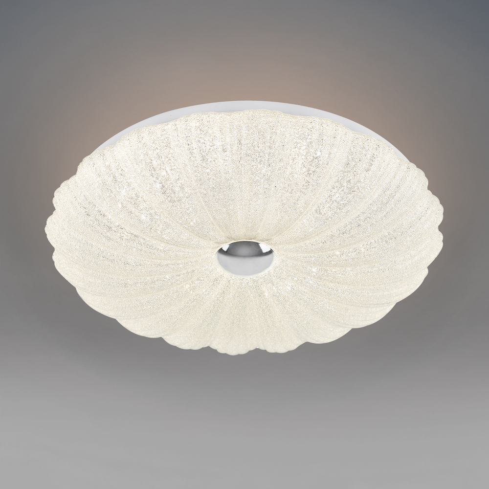 225660 Светильник настенно-потолочный ARCO SHELL 90W LED 4500LM ХРУСТАЛЬНЫЙ/ХРОМ/ЗОЛОТО 3000/4000/6000K