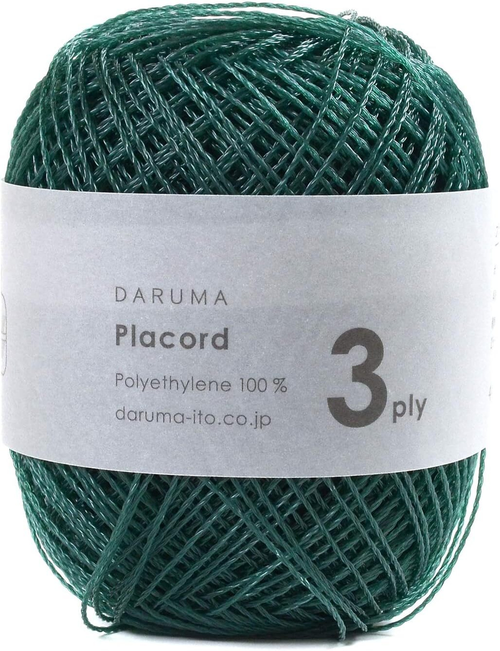 placord 3ply, цвет зеленый 7